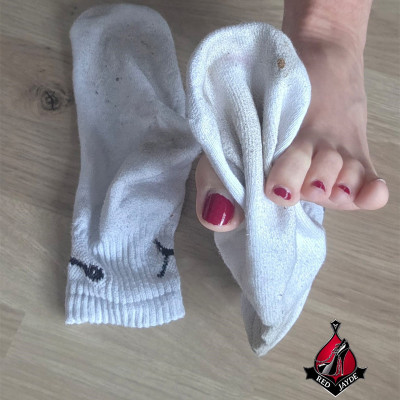 Weiße Socken