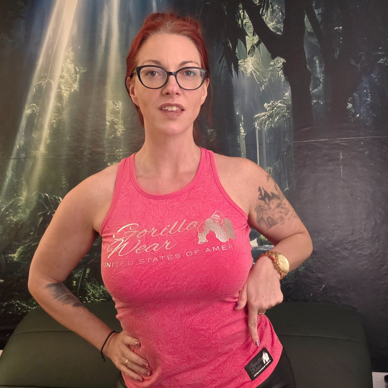 Pinkes Tank-Top (Gorilla Wear)